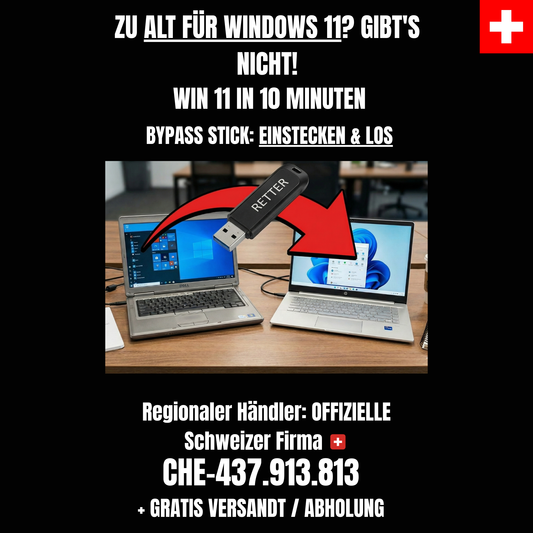 WINDOWS 11 AUF ALTEN PCs INSTALLIEREN!!